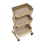 Casa si Gradina - Mobilier - Biblioteci si rafturi - Etajere - Etajera mobila, sampanie, VERNON - Infinity.ro