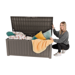 Casa si Gradina - Mobilier - Organizare si depozitare - Cutii depozitare - Cutie depozitare gradina, gri, BABUL - Infinity.ro