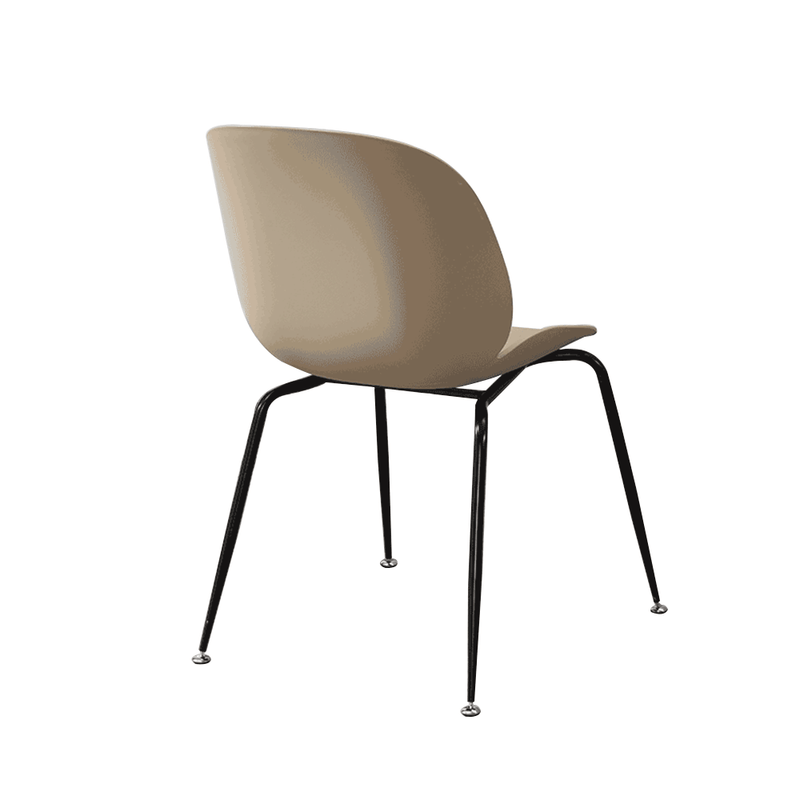 Casa si Gradina - Mobilier - Scaune si fotolii - Scaune - Scaun, bej / negru, plastic / metal, SONAIA - Infinity.ro