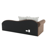 Casa si Gradina - Mobilier - Canapele si coltare - Coltare - Coltar extensibil, maro/bej/auriu/model, stanga, AGA D - Infinity.ro