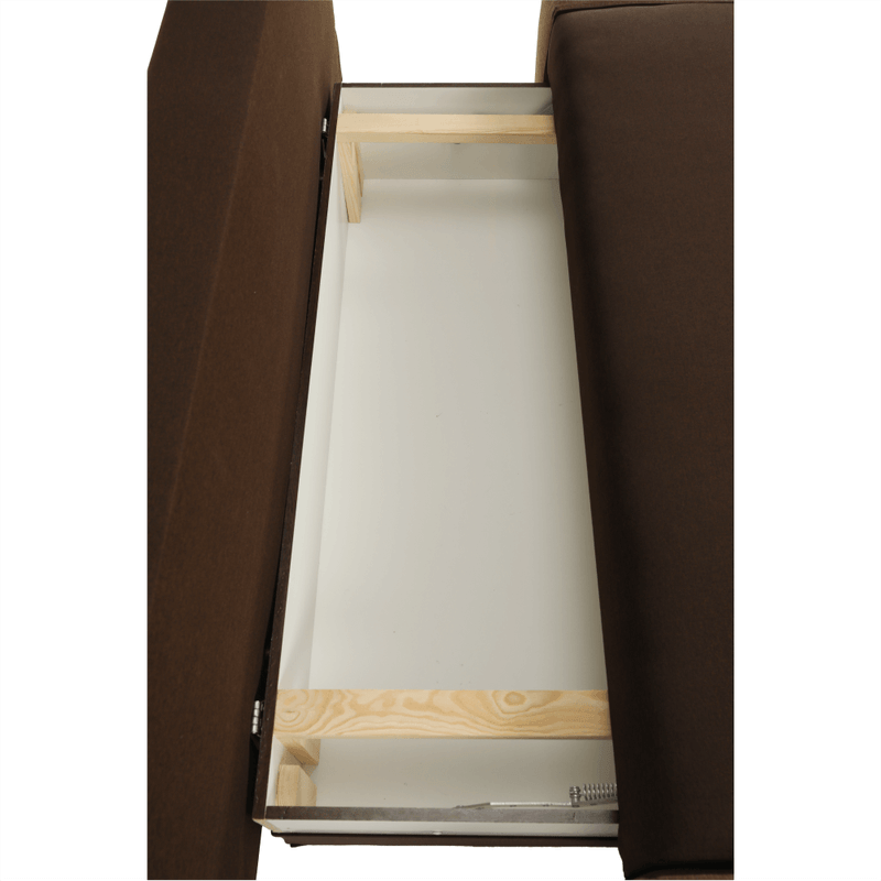 Casa si Gradina - Mobilier - Canapele si coltare - Coltare - Coltar extensibil, ciocolatiu/maro deschis, BOLIVIA - Infinity.ro