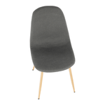 Casa si Gradina - Mobilier - Scaune si fotolii - Scaune - Scaun, textil gri inchis/fag, LEGA - Infinity.ro