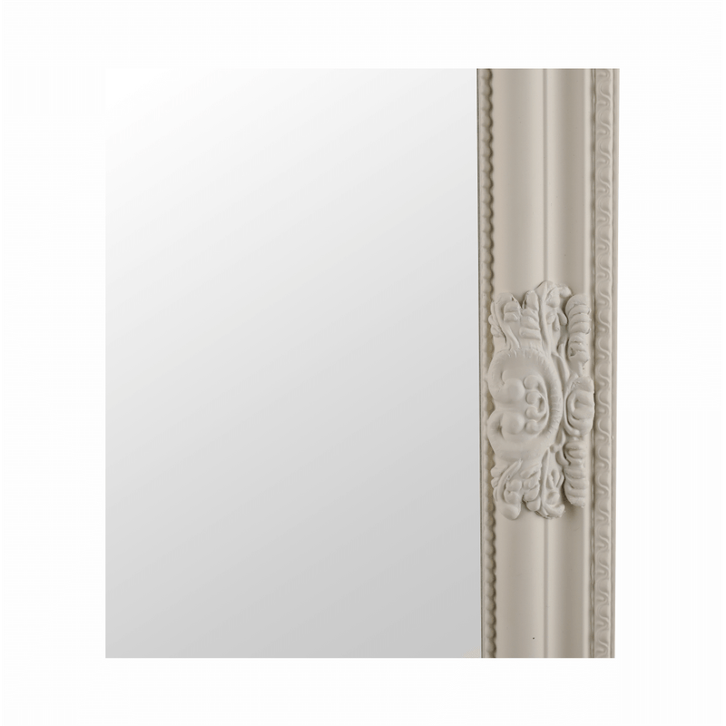 Casa si Gradina - Decoratiuni - Oglinzi - Oglinda cu cadru din lemn culoarea smantanii, MALKIA TIP 12 - Infinity.ro