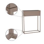 Casa si Gradina - Gradinarit si plante - Plante si ghivece - Ghivece si suporturi - Ghiveci de flori din metal multifunctional, gri deschis Taupe, INDIZE TYP 3 WL4214 - Infinity.ro