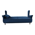 Casa si Gradina - Mobilier - Canapele si coltare - Coltare - Coltar extensibil, material textil albastru, COLUMBUS - Infinity.ro