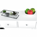 Casa si Gradina - Mobilier - Mese si birouri - Masute de cafea - Masuta tip consola, alb, NITRO - Infinity.ro