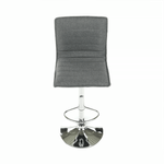Casa si Gradina - Mobilier - Scaune si fotolii - Scaune - Scaun bar, gri/crom, PINAR - Infinity.ro