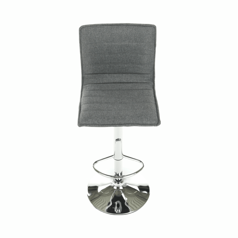 Casa si Gradina - Mobilier - Scaune si fotolii - Scaune - Scaun bar, gri/crom, PINAR - Infinity.ro