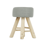 Casa si Gradina - Mobilier - Scaune si fotolii - Tabureti - Taburet, gri deschis/natural, KIKO - Infinity.ro