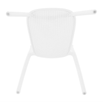 Casa si Gradina - Gradina si terasa - Mobilier exterior - Scaune si sezlonguri gradina - Scaun stivuibil, alb, FEDRA - Infinity.ro