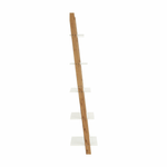 Casa si Gradina - Mobilier - Biblioteci si rafturi - Etajere - Etajera, alb/bambus, GAPA TYP 3 - Infinity.ro