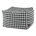 Casa si Gradina - Mobilier - Scaune si fotolii - Tabureti - Taburet, negru/alb, KRETON - Infinity.ro