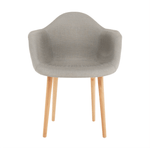 Casa si Gradina - Mobilier - Scaune si fotolii - Fotolii - Fotoliu de design, gri/fag, KADIR NEW TIP 4 - Infinity.ro