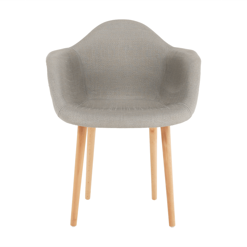Casa si Gradina - Mobilier - Scaune si fotolii - Fotolii - Fotoliu de design, gri/fag, KADIR NEW TIP 4 - Infinity.ro