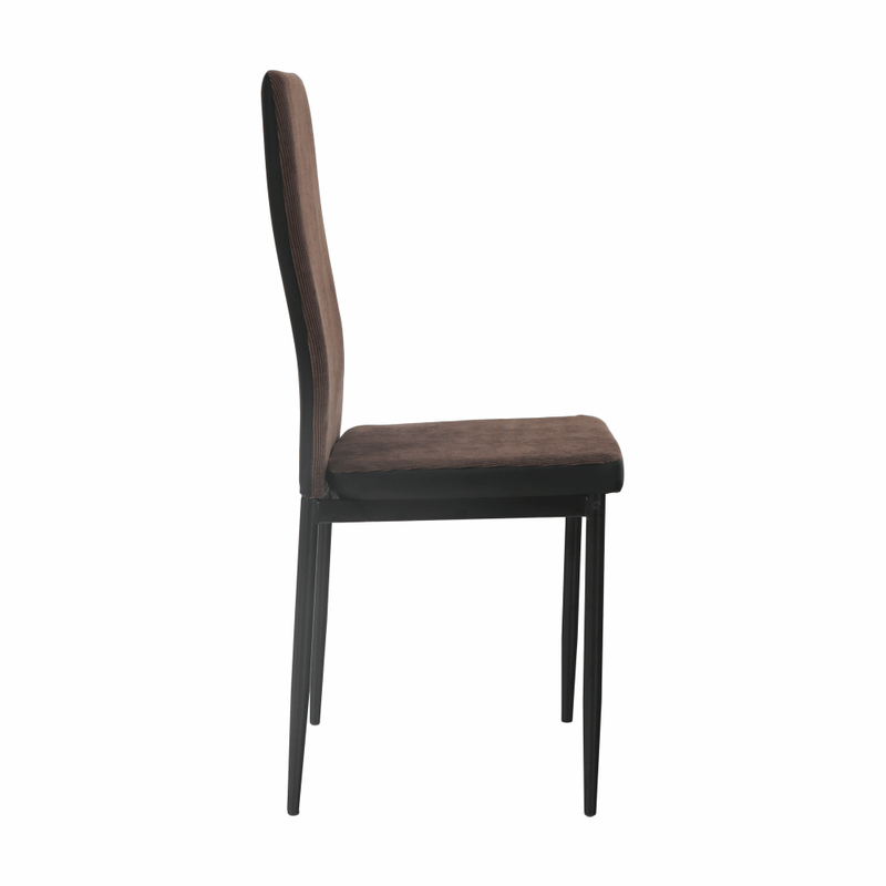 Casa si Gradina - Mobilier - Scaune si fotolii - Scaune - Scaun bucatarie, maro inchis/negru, ENRA - Infinity.ro
