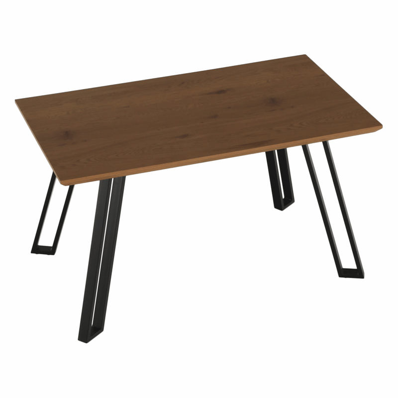 Casa si Gradina - Mobilier - Mese si birouri - Mese bucatarie si dining - Masa dining, stejar/negru, 140x80 cm, PEDAL - Infinity.ro