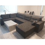 Casa si Gradina - Mobilier - Canapele si coltare - Coltare - Coltar reversibil, negru/negru spicat, STILA - Infinity.ro