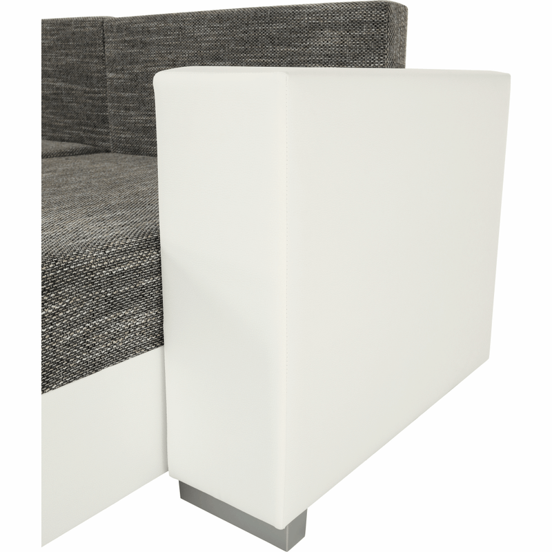 Casa si Gradina - Mobilier - Canapele si coltare - Coltare - Coltar reversibil, alb/gri maroniu, ESSEN - Infinity.ro