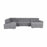 Casa si Gradina - Mobilier - Canapele si coltare - Canapele - Canapea, gri/mustar, model stanga, BELLIS U - Infinity.ro