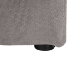 Casa si Gradina - Mobilier - Scaune si fotolii - Fotolii - Fotoliu de club cu taburet, gri, ROSE - Infinity.ro