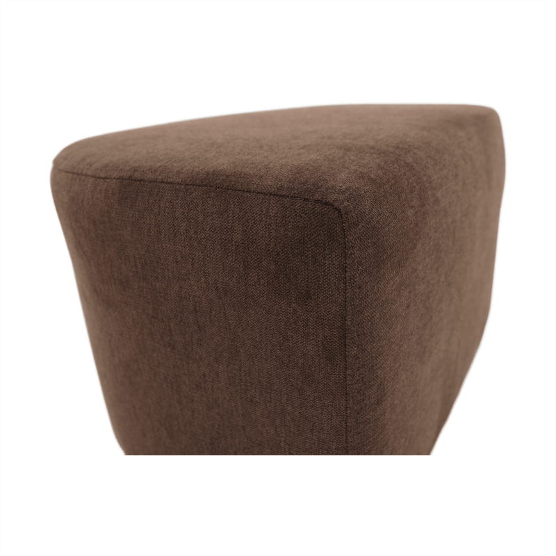 Casa si Gradina/Mobilier/Scaune si fotolii/Fotolii - Fotoliu de club cu taburet, maro, ROSE - Infinity.ro
