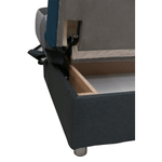 Casa si Gradina - Mobilier - Canapele si coltare - Canapele - Canapea, albastru, tesatura malmo, ALABAMA - Infinity.ro