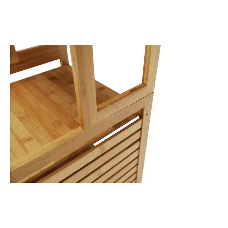 Casa si Gradina - Mobilier - Biblioteci si rafturi - Etajere - Etajera, bambus natural, SELENE TYP 4 - Infinity.ro