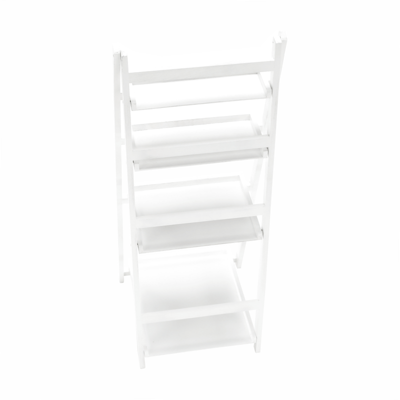 Casa si Gradina - Mobilier - Biblioteci si rafturi - Etajere - Etajera multifunctionala, alb, lemn masiv, ALASKA - Infinity.ro