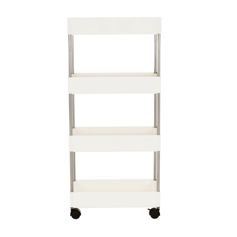 Casa si Gradina - Mobilier - Biblioteci si rafturi - Etajere - Etajera mobila, alb, DALEM - Infinity.ro