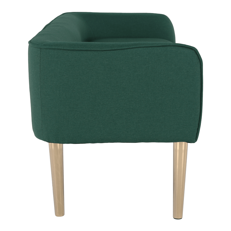 Casa si Gradina - Mobilier - Canapele si coltare - Banchete - Banca, smarald/gold crom-auriu, HELNA - Infinity.ro