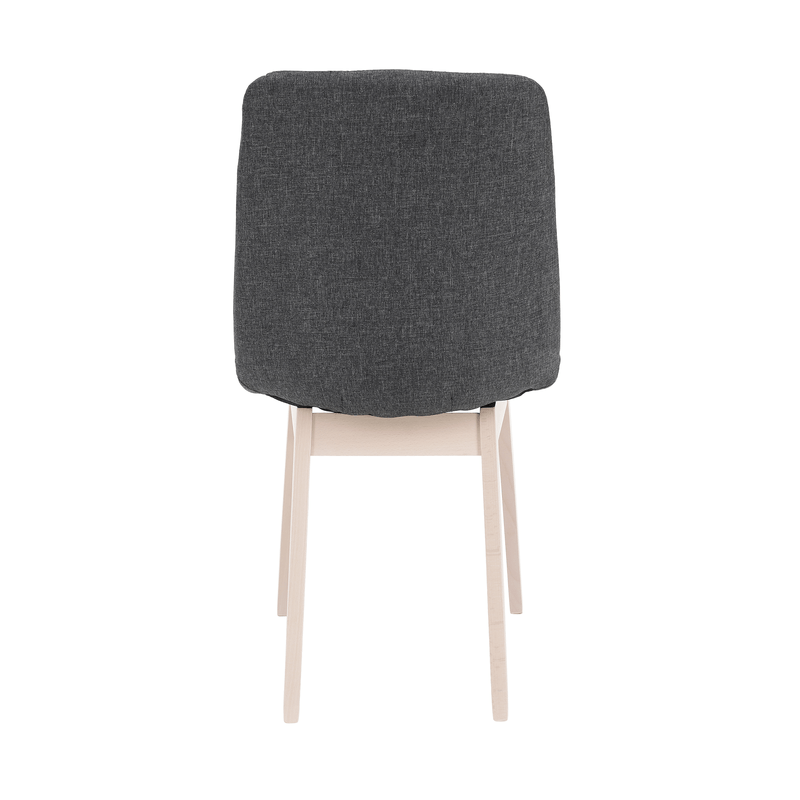 Casa si Gradina - Mobilier - Seturi de mobilier - Seturi mese si scaune - Set de masa, fag deschis / tesatura gri, GALIO 1 + 4 - Infinity.ro