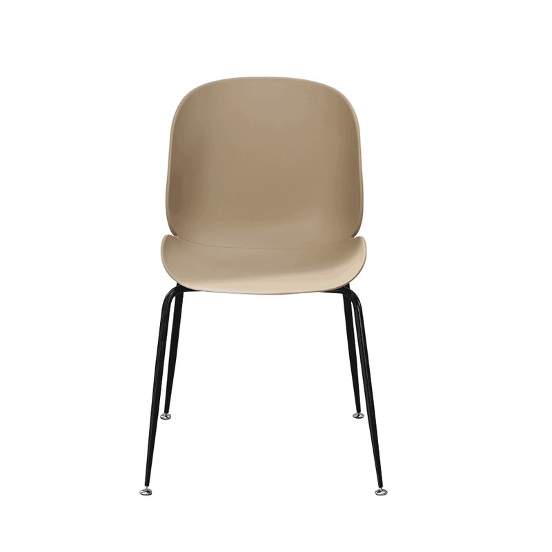 Casa si Gradina - Mobilier - Scaune si fotolii - Scaune - Scaun, bej / negru, plastic / metal, SONAIA - Infinity.ro