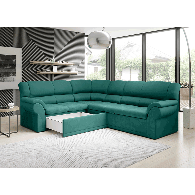 Casa si Gradina - Mobilier - Canapele si coltare - Canapele - Canapea, smarald, stanga, AMELIA - Infinity.ro