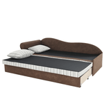 Casa si Gradina - Mobilier - Canapele si coltare - Coltare - Coltar extensibil, maro/bej/auriu/model, stanga, AGA D - Infinity.ro