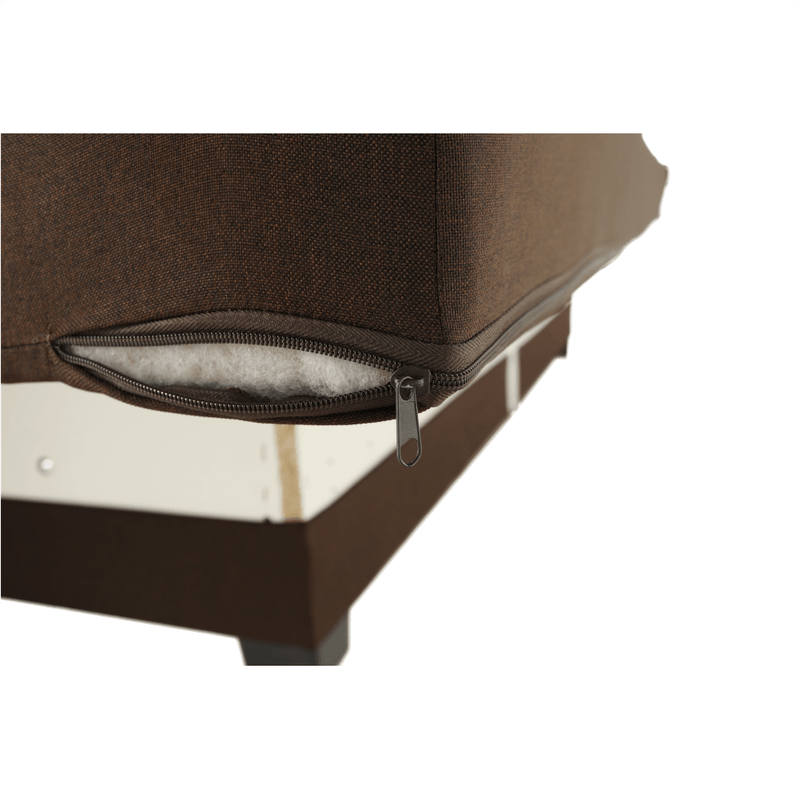 Casa si Gradina - Mobilier - Canapele si coltare - Coltare - Coltar extensibil, ciocolatiu/maro deschis, BOLIVIA - Infinity.ro