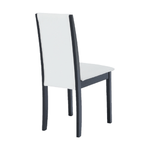 Casa si Gradina - Mobilier - Scaune si fotolii - Scaune - Scaun, wenge/piele eco alb, VENIS NEW - Infinity.ro