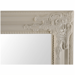 Casa si Gradina - Decoratiuni - Oglinzi - Oglinda cu cadru din lemn culoarea smantanii, MALKIA TIP 12 - Infinity.ro