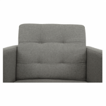 Casa si Gradina - Mobilier - Scaune si fotolii - Fotolii - Fotoliu complet tapitat, material textil gri, AMEDIA - Infinity.ro