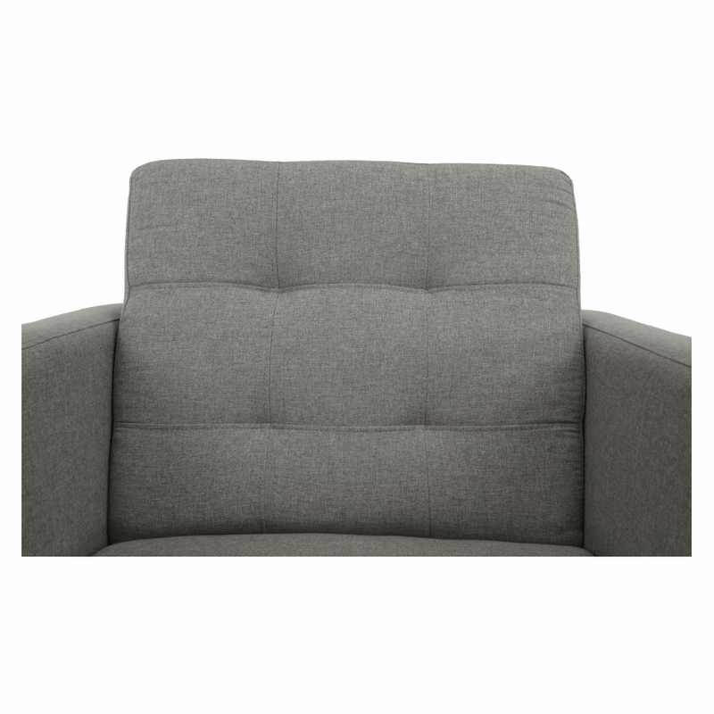 Casa si Gradina - Mobilier - Scaune si fotolii - Fotolii - Fotoliu complet tapitat, material textil gri, AMEDIA - Infinity.ro