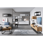 Casa si Gradina - Mobilier - Comode si corpuri - Comode - Comoda, grafit/negru, SPRING EK180 - Infinity.ro