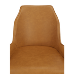 Casa si Gradina - Mobilier - Scaune si fotolii - Scaune - Scaun bucatarie, maro camel/fag, IMPERIA - Infinity.ro