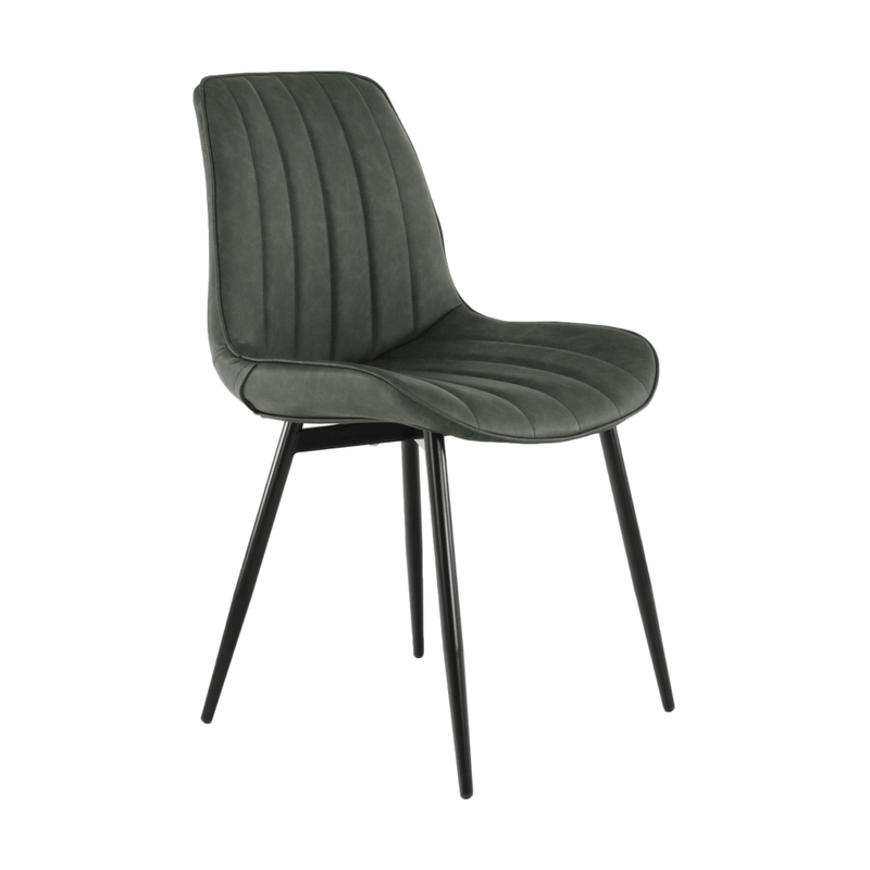 Casa si Gradina - Mobilier - Scaune si fotolii - Scaune - Scaun, verde/negru, HAZAL - Infinity.ro