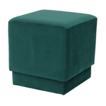 Casa si Gradina - Mobilier - Scaune si fotolii - Tabureti - Taburet, catifea Velvet smarald, ALIMA - Infinity.ro