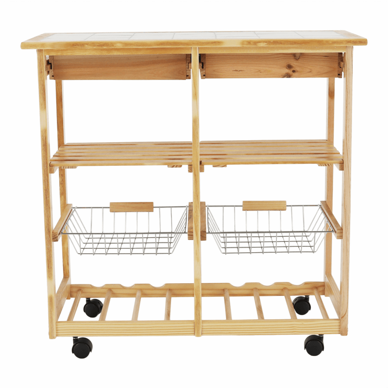 Casa si Gradina - Mobilier - Mese si birouri - Masute de cafea - Masuta de servire, natural, LUMBER - Infinity.ro