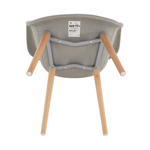 Casa si Gradina - Mobilier - Scaune si fotolii - Fotolii - Fotoliu de design, gri/fag, KADIR NEW TIP 4 - Infinity.ro