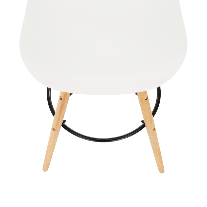 Casa si Gradina - Mobilier - Scaune si fotolii - Scaune - Scaun de bar, alb/fag, CARBRY 2 NEW - Infinity.ro
