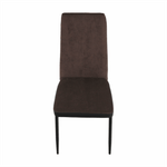 Casa si Gradina - Mobilier - Scaune si fotolii - Scaune - Scaun bucatarie, maro inchis/negru, ENRA - Infinity.ro