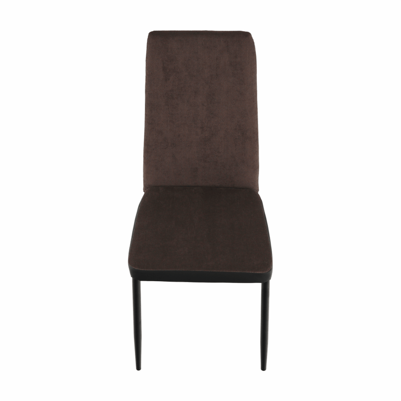Casa si Gradina - Mobilier - Scaune si fotolii - Scaune - Scaun bucatarie, maro inchis/negru, ENRA - Infinity.ro