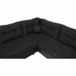 Casa si Gradina - Mobilier - Canapele si coltare - Coltare - Coltar reversibil, negru/negru spicat, STILA - Infinity.ro