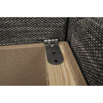 Casa si Gradina - Mobilier - Canapele si coltare - Coltare - Coltar reversibil, alb/gri maroniu, ESSEN - Infinity.ro